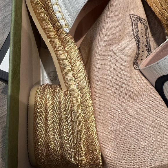 Authentic GG Gucci sandals size 37.5 - Picture 8 of 10